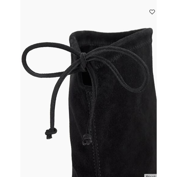 Stuart Weitzman Yulianaland 60MM Leather Over The Knee Boots in Black Size 6 NEW - Picture 3 of 8